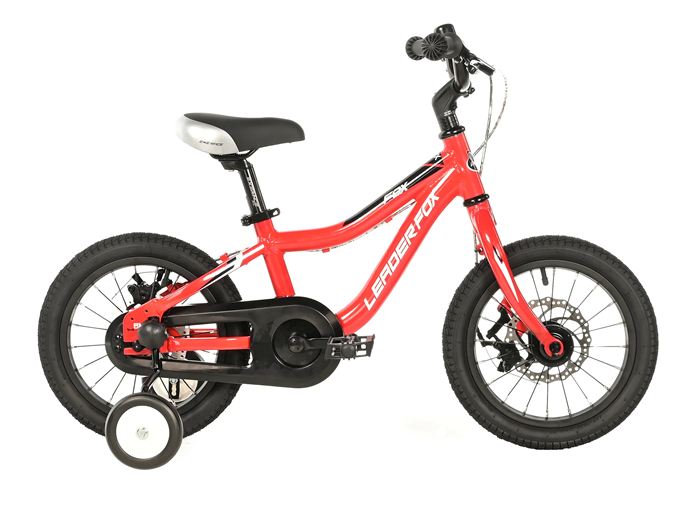 FOX UNI 14"-1, RED  (CHAIN, DISC BRAKE)