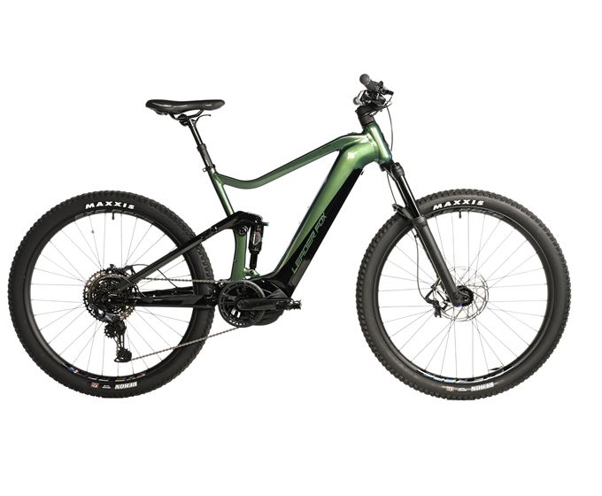 E-BIKE AYRA FULL.SUSP 29", 19,5"-1,  GREEN BOTTLE  (PANASONIC)