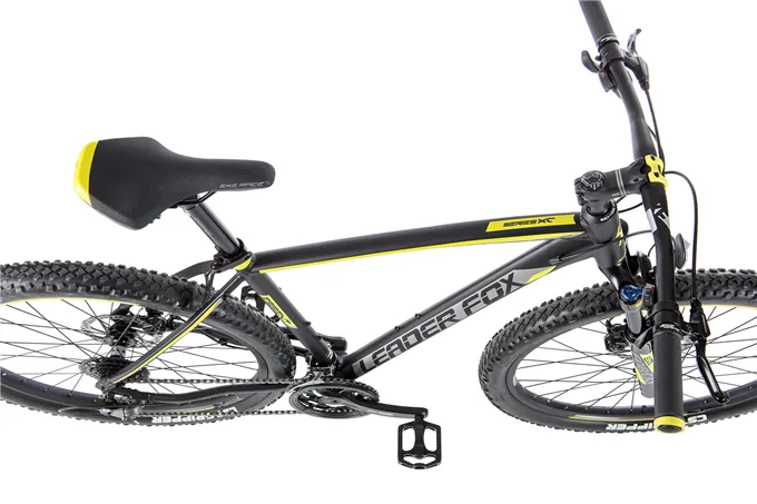 Leader fox ESENT 27,5", 2021-1 ČERNÁ MAT/ŽLUTÁ