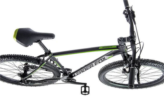 Leader Fox ZERO 27,5", 2021-1 ČERNÁ MÁT/ZELENÁ