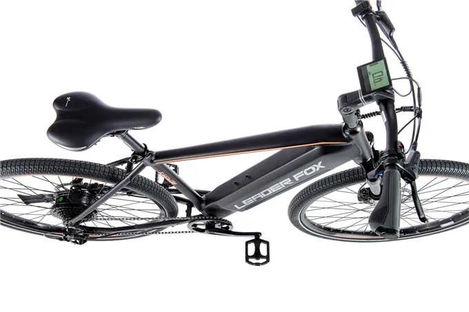 Leader Fox BARNET pánské, 2021-1 ČERNÁ MAT/ORANŽOVÁ