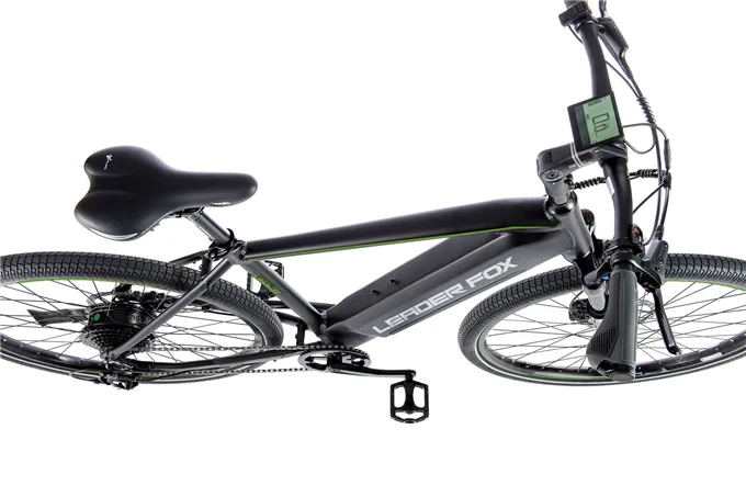 Leader Fox BARNET pánské, 2021-2 ČERNÁ MAT/ZELENÁ