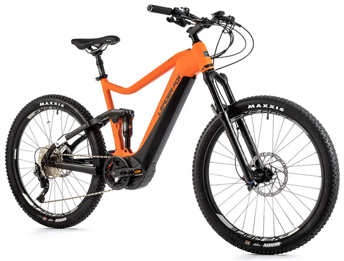 E-BIKE ARRAN FULL SUSP. 27,5", 19,5"-2, NEON ORANGE (PANASONIC)