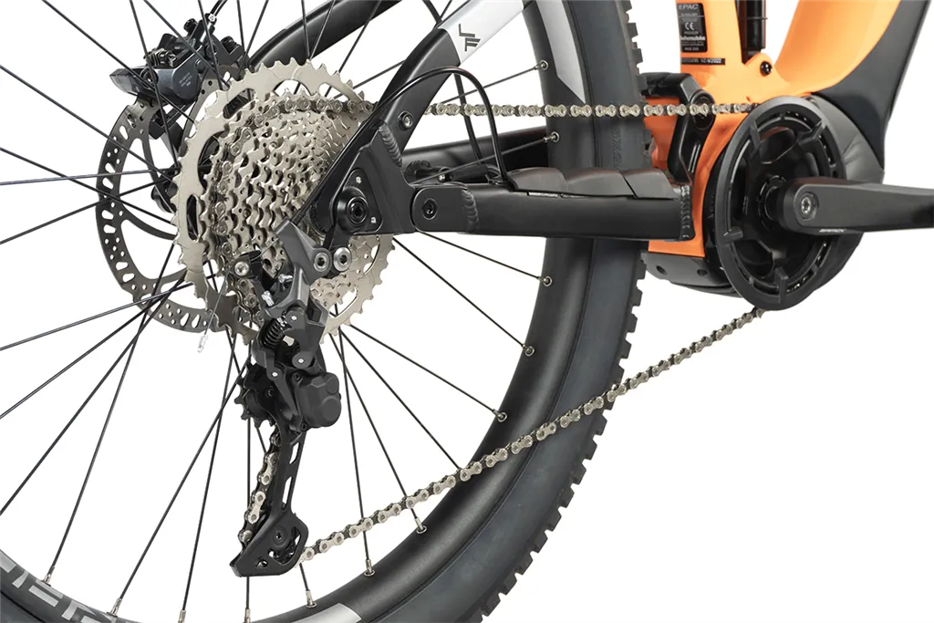 E-BIKE ARRAN FULL SUSP. 27,5", 19,5"-2, NEON ORANGE (PANASONIC) KOLA NA PRODEJ