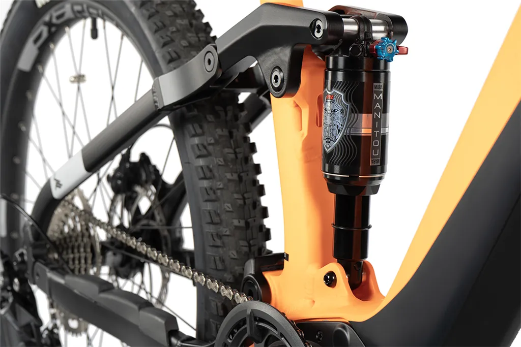 E-BIKE ARRAN FULL SUSP. 27,5", 19,5"-2, NEON ORANGE (PANASONIC) KOLA NA PRODEJ