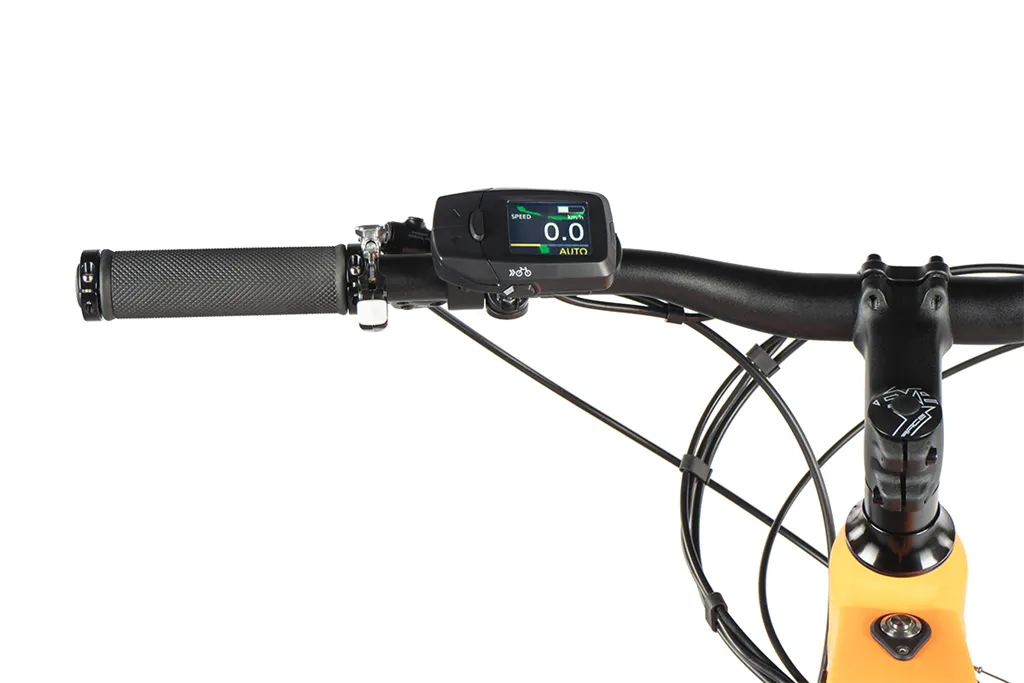 E-BIKE ARRAN FULL SUSP. 27,5", 19,5"-2, NEON ORANGE (PANASONIC) KOLA NA PRODEJ