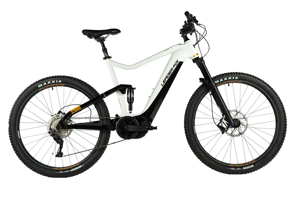 E-BIKE ARRAN FULL SUSP. 29", 19,5"-1, WHITE SHINY (PANASONIC) KOLA NA PRODEJ