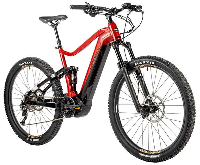 E-BIKE ARRAN FULL SUSP. 29", 19,5"-2, DARK RED SHINY (PANASONIC)