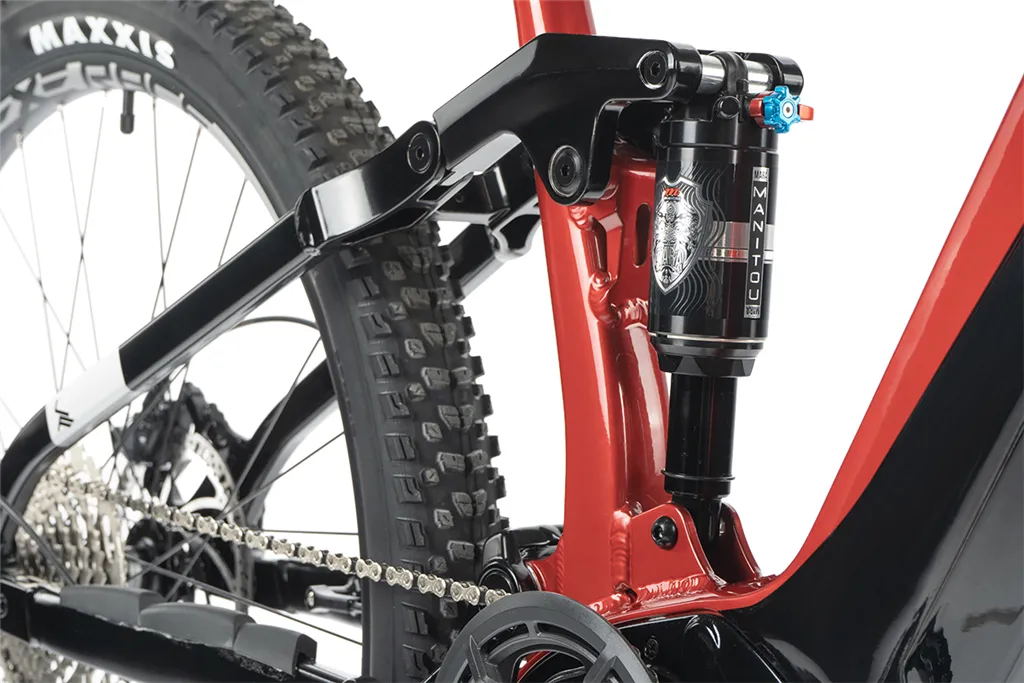 E-BIKE ARRAN FULL SUSP. 29", 19,5"-2, DARK RED SHINY (PANASONIC) KOLA NA PRODEJ