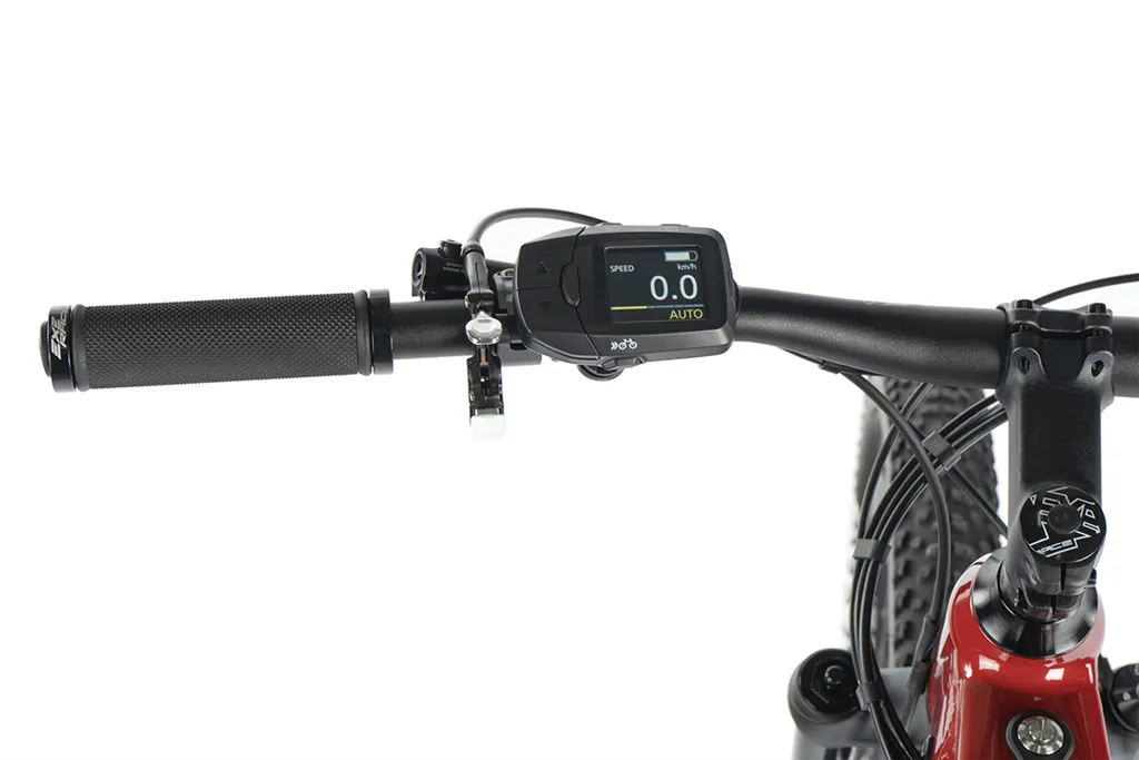 E-BIKE ARRAN FULL SUSP. 29", 19,5"-2, DARK RED SHINY (PANASONIC) KOLA NA PRODEJ
