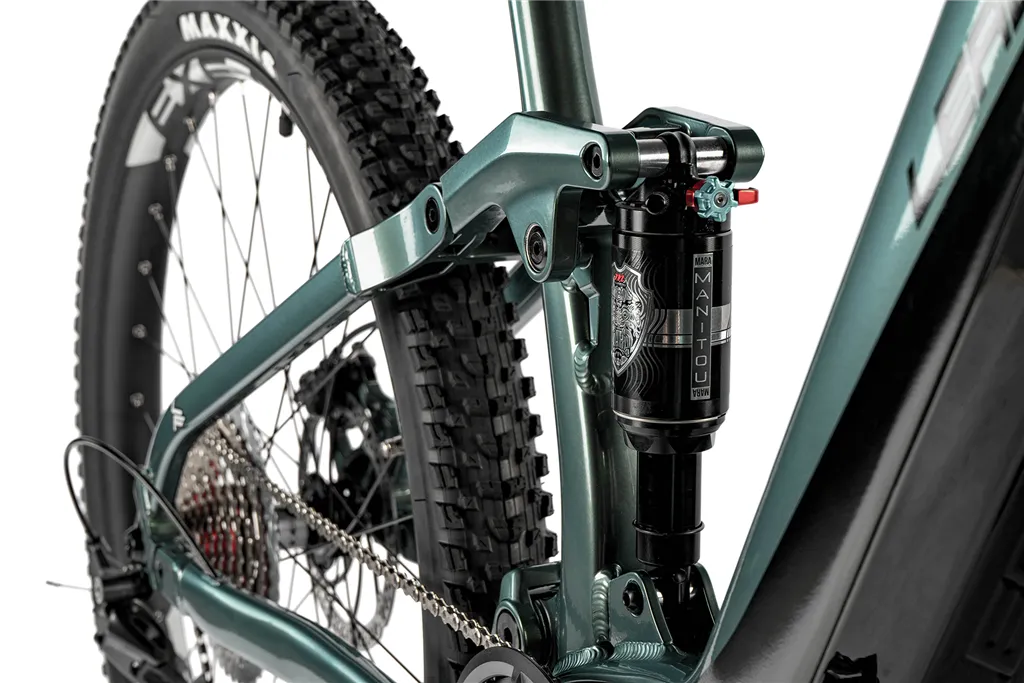 E-BIKE AYRA FULL.SUSP 29", 19,5"-4, GREEN BOTTLE (PANASONIC) KOLA NA PRODEJ