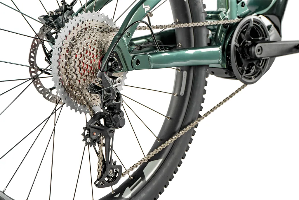 E-BIKE AYRA FULL.SUSP 29", 21,5,-4, GREEN BOTTLE (PANASONIC) KOLA NA PRODEJ