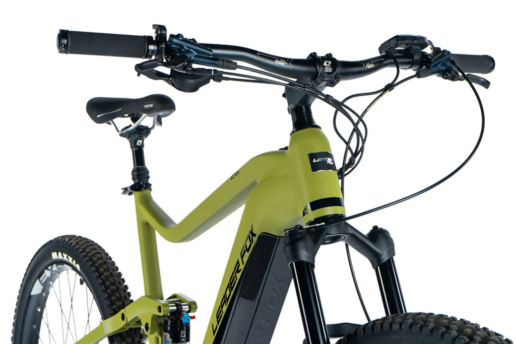 E-BIKE AYRA FULL.SUSP 29", 21,5"-5, GREEN MILITARY  (PANASONIC) KOLA NA PRODEJ