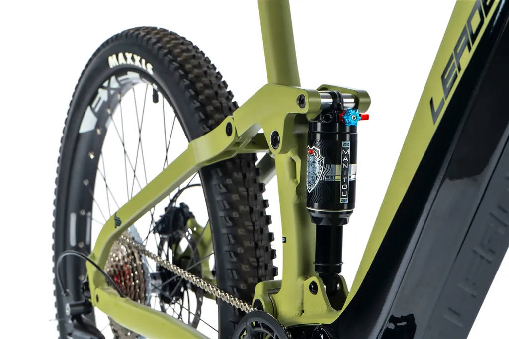 E-BIKE AYRA FULL.SUSP 29", 21,5"-5, GREEN MILITARY  (PANASONIC) KOLA NA PRODEJ