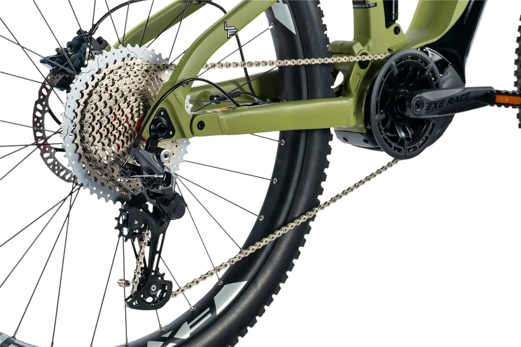 E-BIKE AYRA FULL.SUSP 29", 21,5"-5, GREEN MILITARY  (PANASONIC) KOLA NA PRODEJ