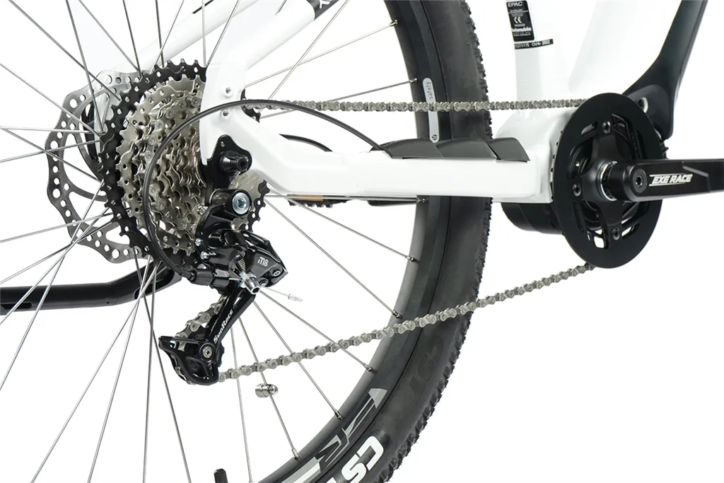 E-BIKE SWAN GENT 27,5", 19,5"-1, WHITE SHINY (MODEST) KOLA NA PRODEJ