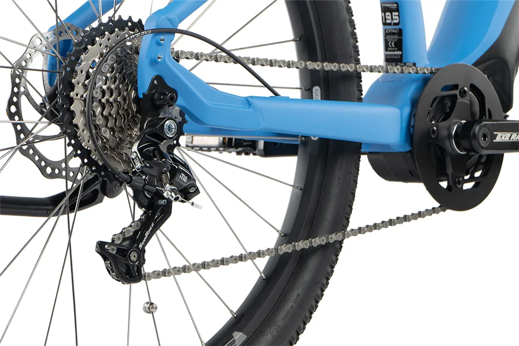 E-BIKE SWAN GENT 27,5", 19,5"-2, LIGHT BLUE MATT  (MODEST) KOLA NA PRODEJ
