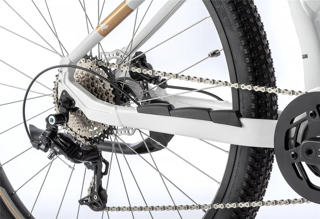 E-BIKE SWAN LADY 29", 16,5"-1, WHITE SHINY (MODEST) KOLA NA PRODEJ