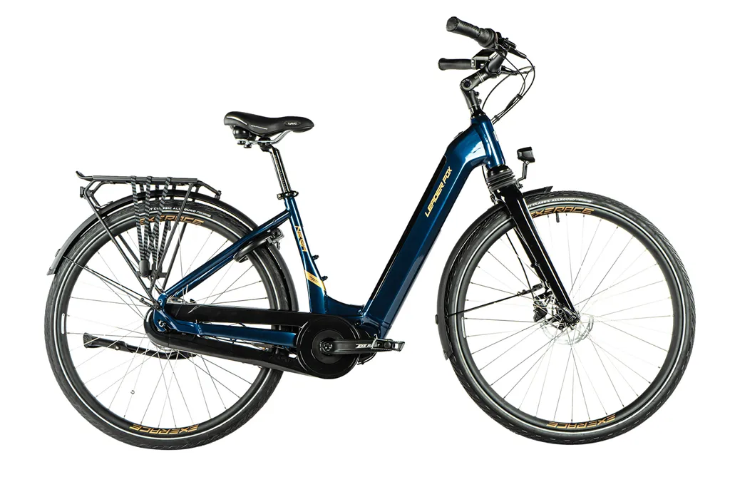 E-BIKE 28" NEBA CITY 16,5"-1, DARK BLUE SHINY (M420,NEXUS) KOLA NA PRODEJ