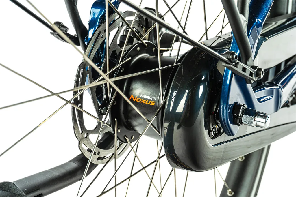 E-BIKE 28" NEBA CITY 18"-1, DARK BLUE SHINY (M420,NEXUS) KOLA NA PRODEJ