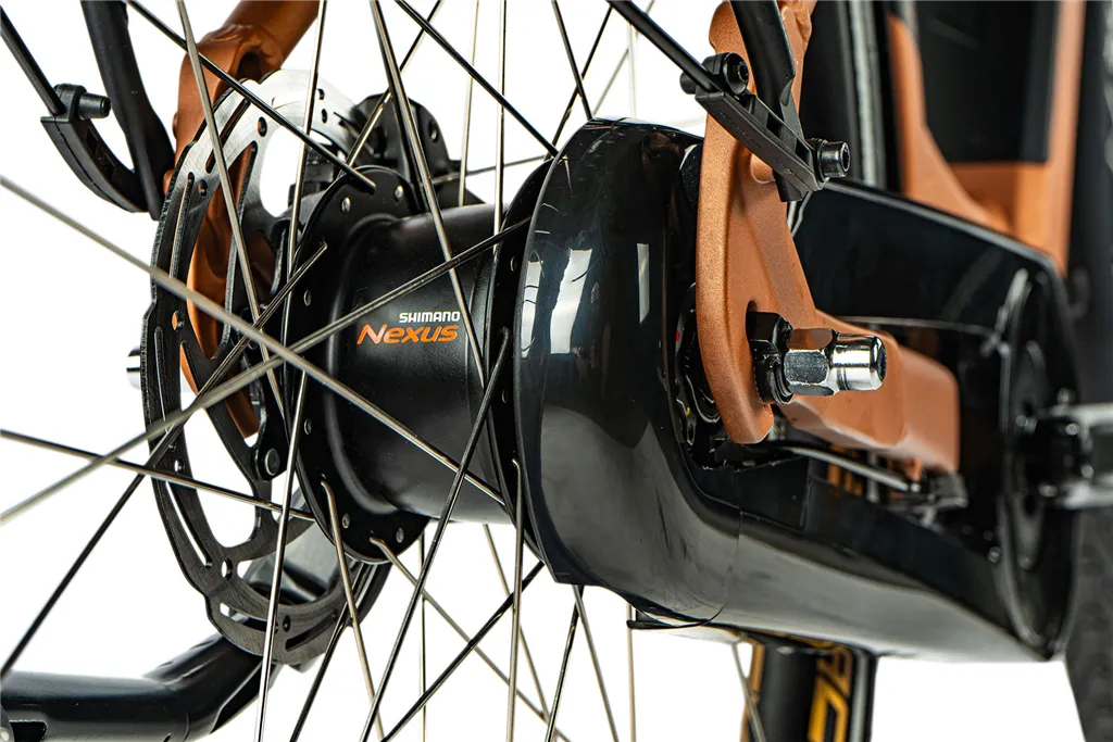 E-BIKE 28" NEBA CITY 20"-3, COPER (M420,NEXUS) KOLA NA PRODEJ
