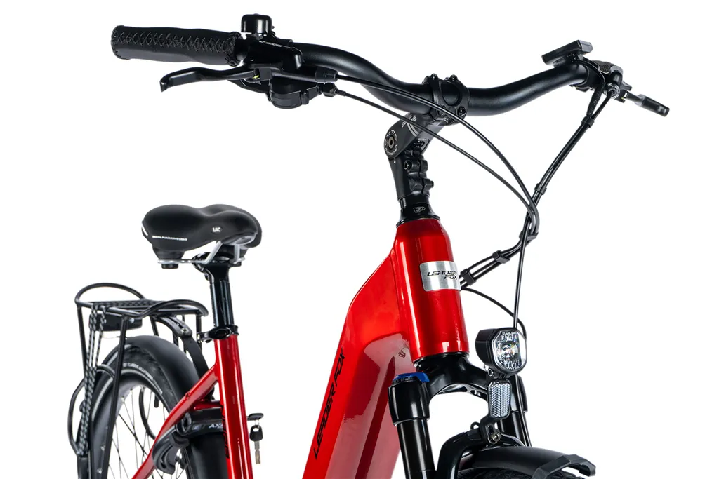 E-BIKE 28" NARA 18"-1, DARK RED SHINY (REAR MOTOR) KOLA NA PRODEJ