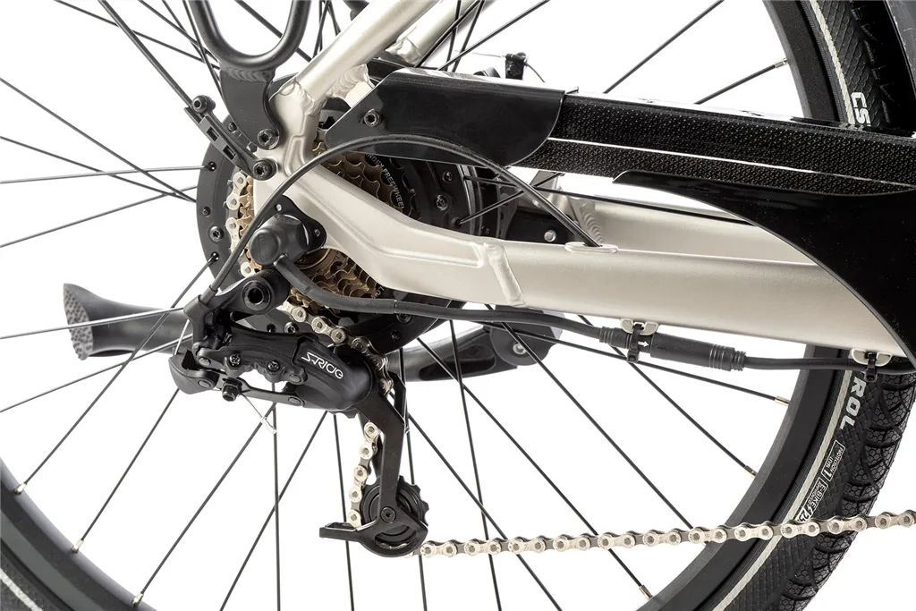 E-BIKE 26" LOTUS 20"-3, SILVER (rear motor) KOLA NA PRODEJ