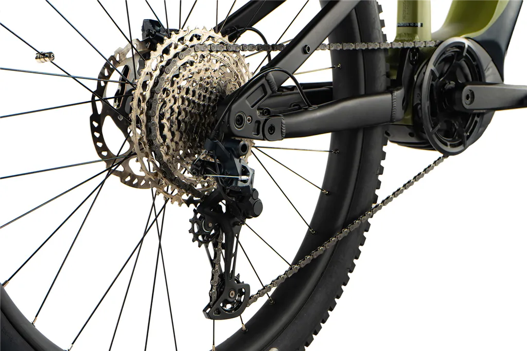 E-BIKE ARGUS FULL.SUSP 29", ARMY GREEN 19,5"-2  ( PANASONIC ) KOLA NA PRODEJ