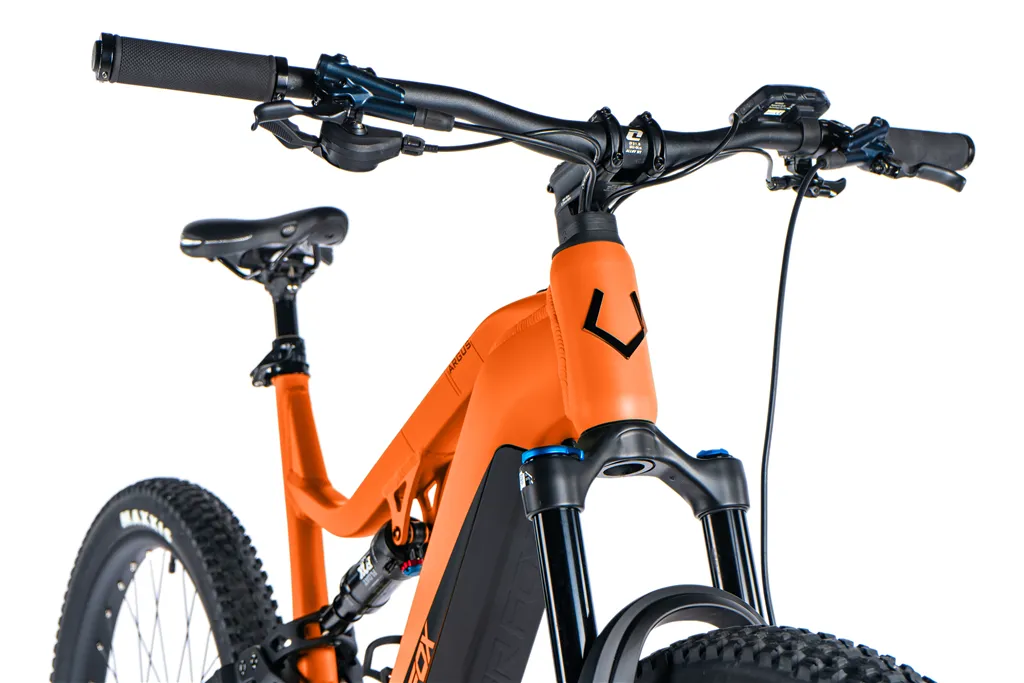 E-BIKE ARGUS FULL.SUSP 29", ORANGE, 19,5"-4  ( PANASONIC ) KOLA NA PRODEJ