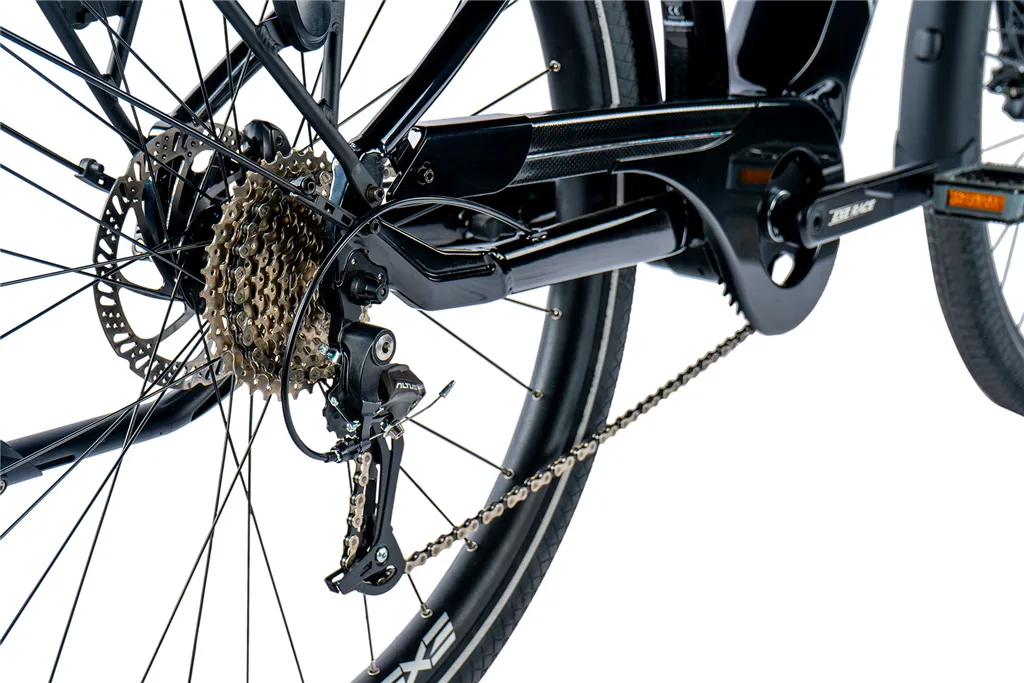 E-BIKE 28" DENVER GENT 19"-1, BLACK SHINY (M300) KOLA NA PRODEJ