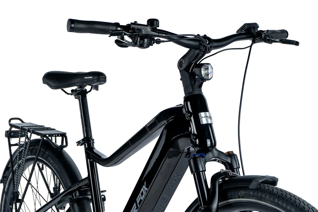 E-BIKE 28" SANDY GENT 17,5"-1, BLACK SHINY (REAR MOTOR) KOLA NA PRODEJ