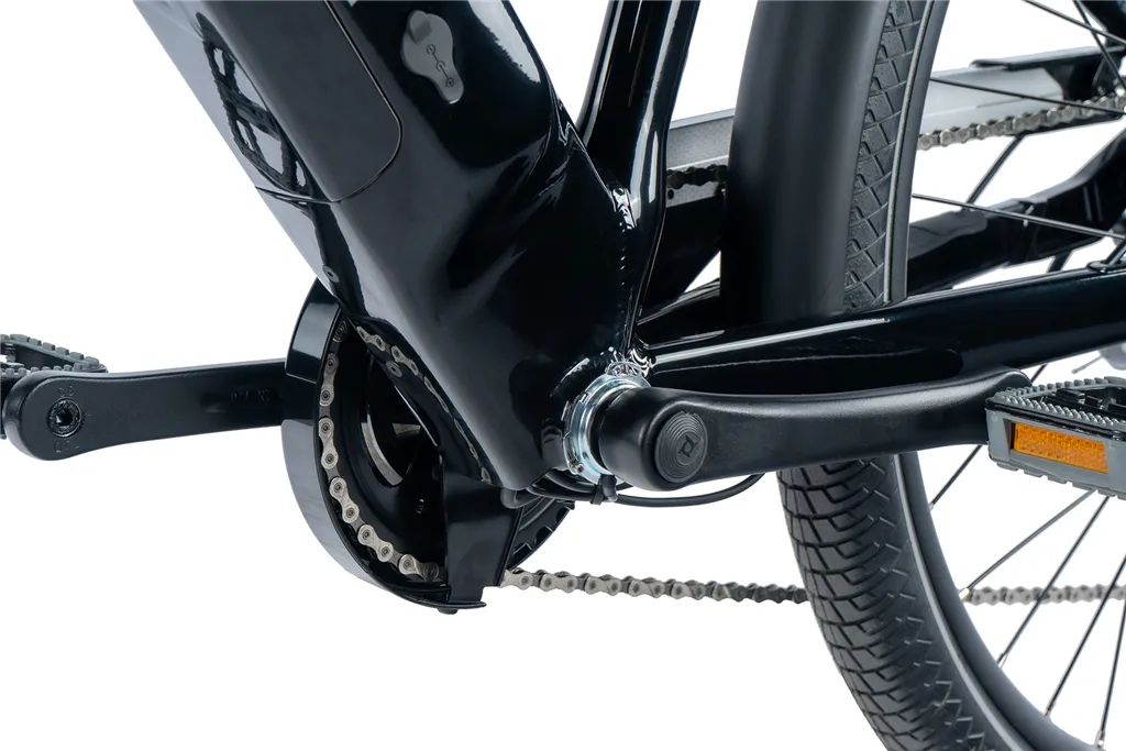 E-BIKE 28" SANDY GENT 19"-1, BLACK SHINY (REAR MOTOR) KOLA NA PRODEJ