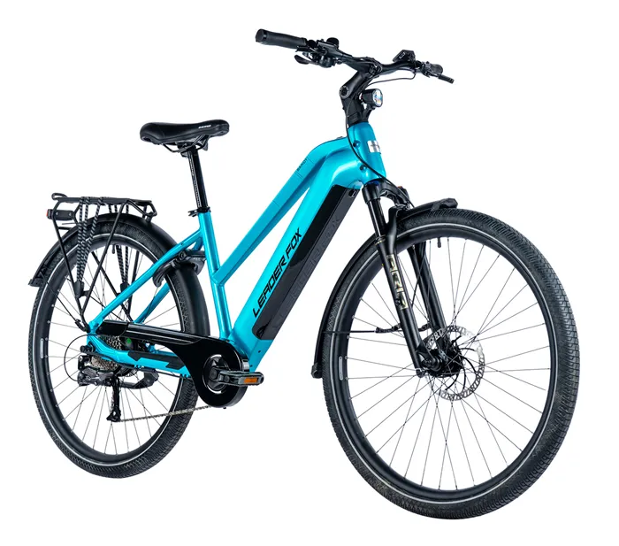 E-BIKE 28" SANDY LADY 16,5"-2, BLUE LIGHT (REAR MOTOR)