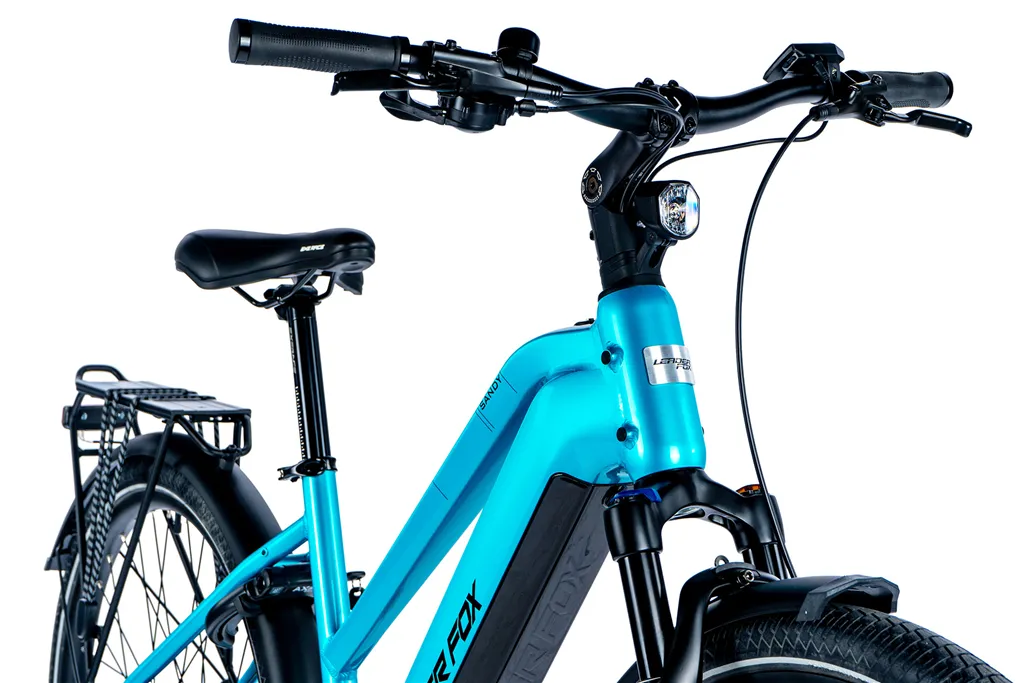 E-BIKE 28" SANDY LADY 18"-2, BLUE LIGHT (REAR MOTOR) KOLA NA PRODEJ