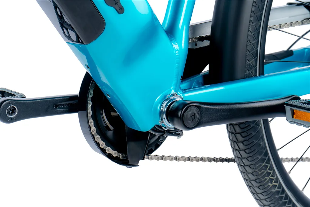 E-BIKE 28" SANDY LADY 18"-2, BLUE LIGHT (REAR MOTOR) KOLA NA PRODEJ