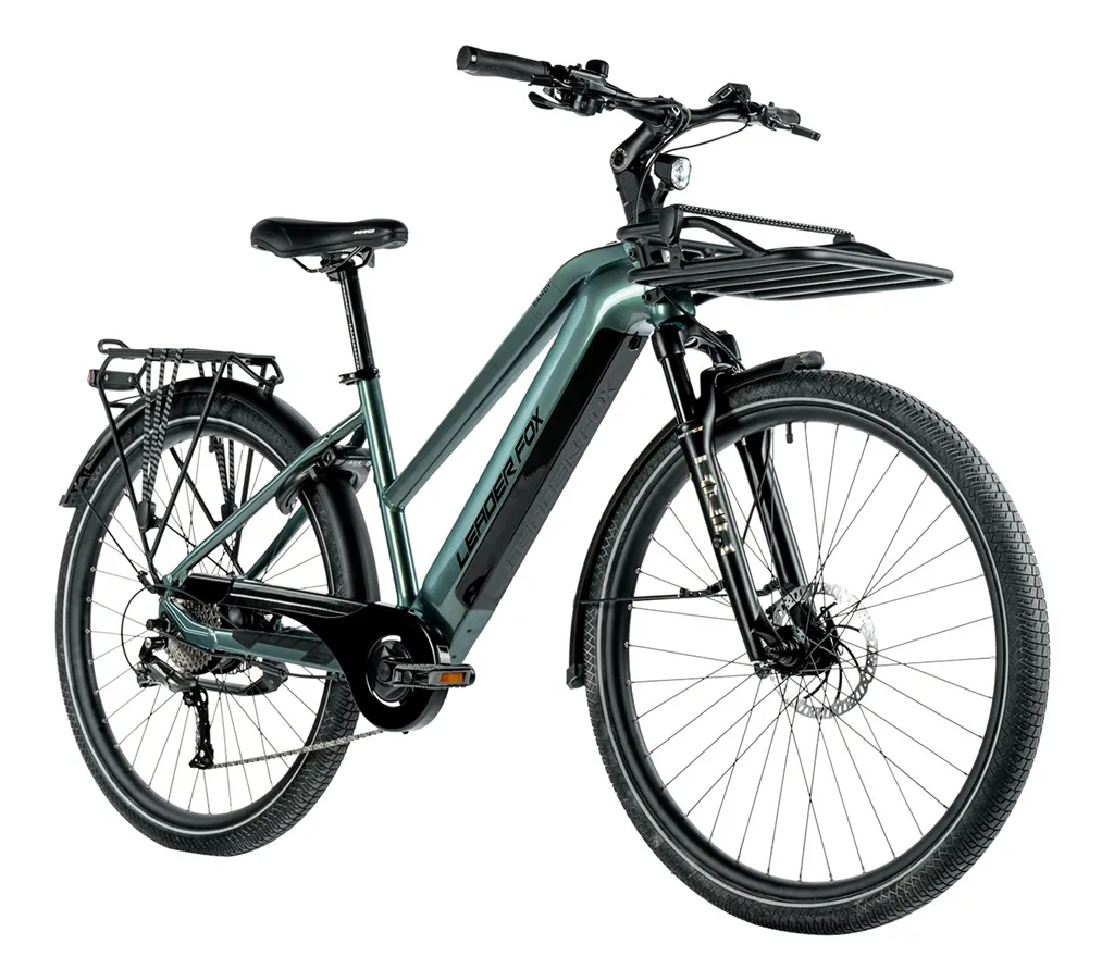 E-BIKE 28" SANDY LADY 16,5"-3, GREEN BOTTLE (REAR MOTOR) KOLA NA PRODEJ