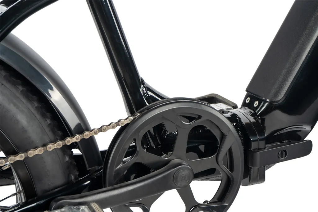 E-BIKE 20" CODY-2, FOLDING BIKE, BLACK SHINY (REAR MOTOR) KOLA NA PRODEJ