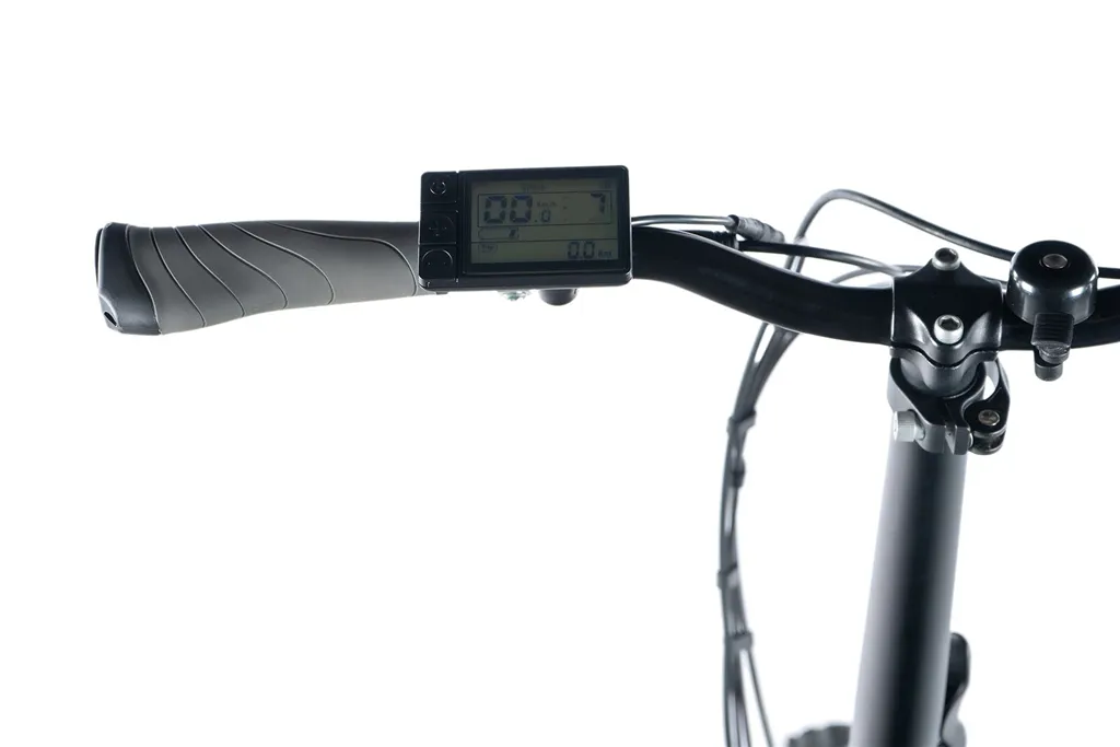E-BIKE 20" CODY-2, FOLDING BIKE, BLACK SHINY (REAR MOTOR) KOLA NA PRODEJ