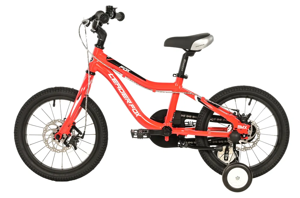 FOX UNI 16"-1, RED  (CHAIN) KOLA