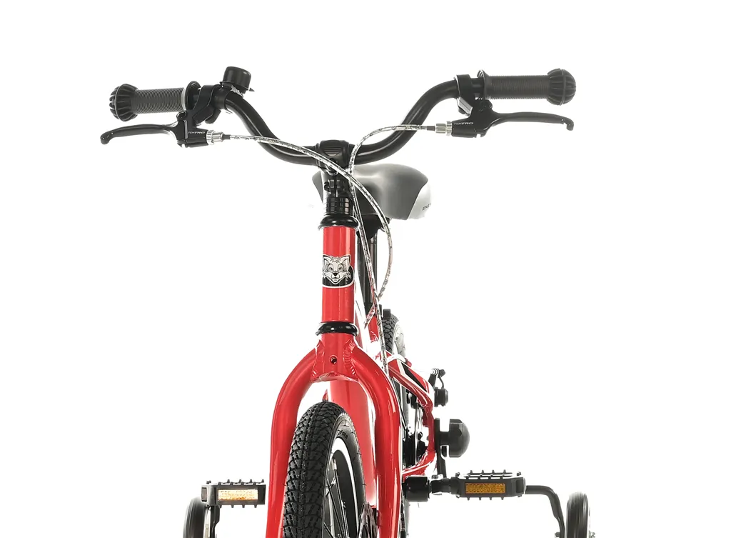 FOX UNI 16"-1, RED  (CHAIN) KOLA