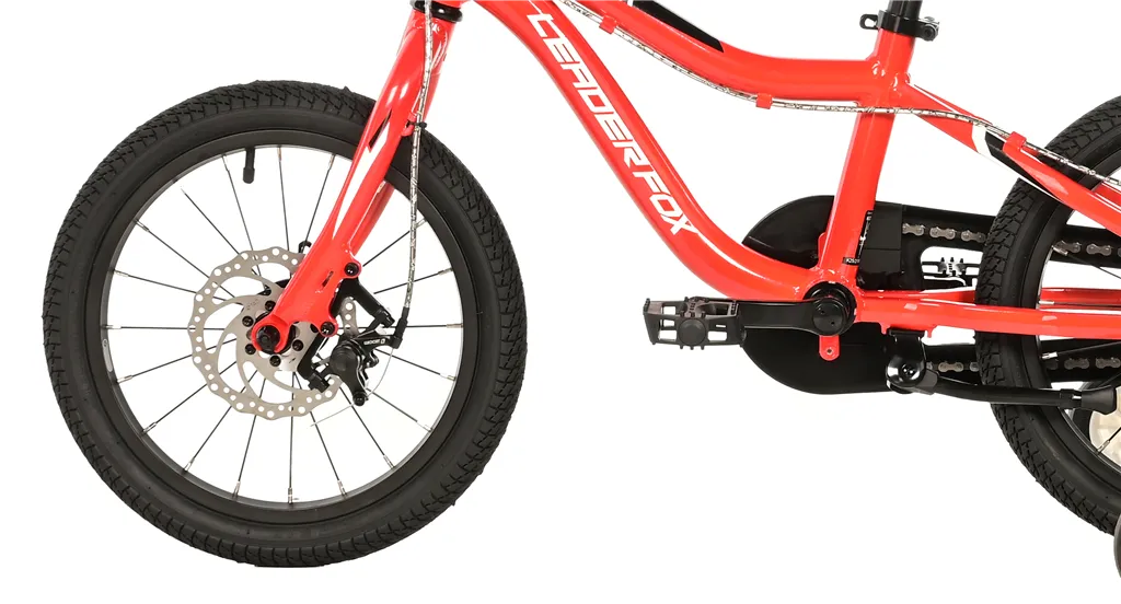 FOX UNI 16"-1, RED  (CHAIN) KOLA