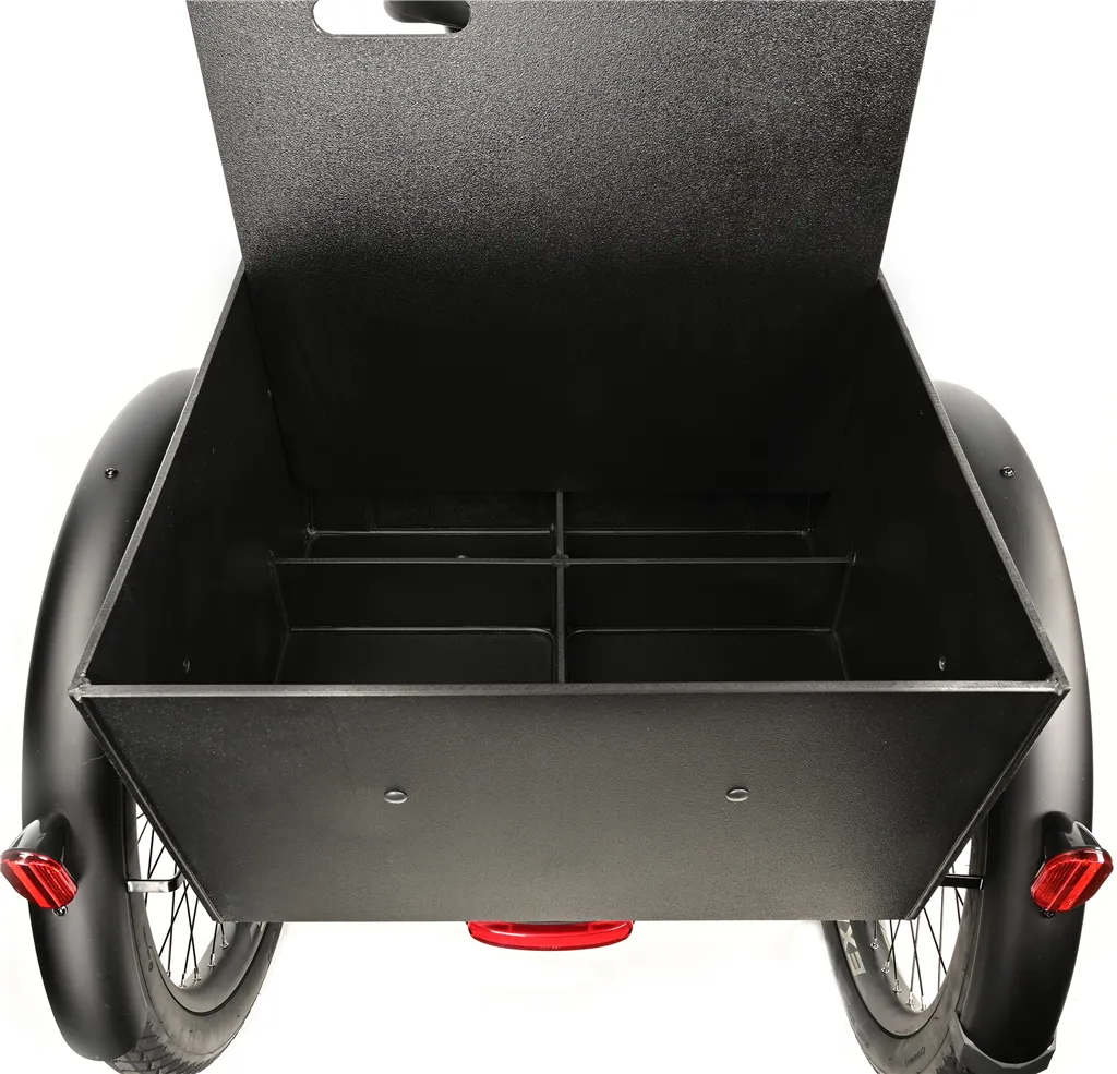 CARGO - TRICYCLE LOVELO, FRONT MOTOR, BLACK SHINY KOLA NA PRODEJ