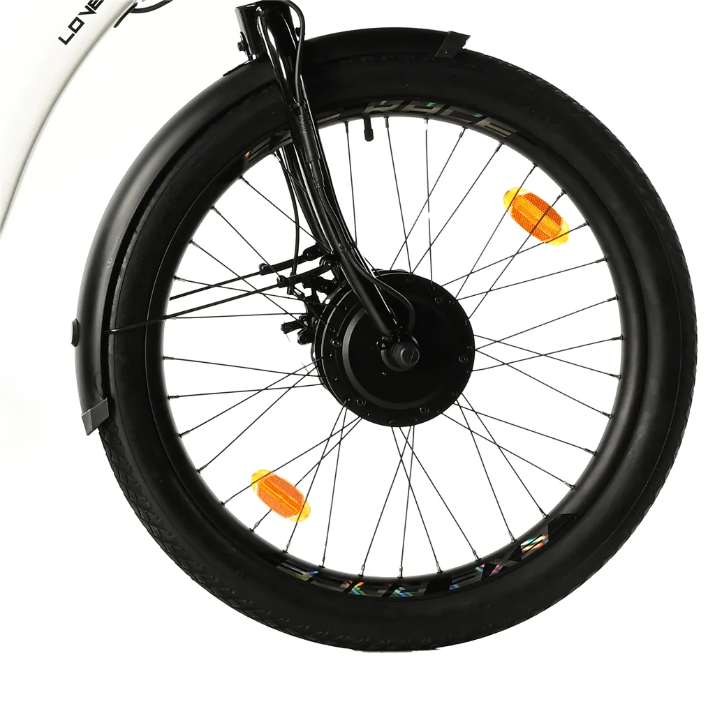CARGO - TRICYCLE LOVELO, FRONT MOTOR, WHITE SHINY KOLA NA PRODEJ
