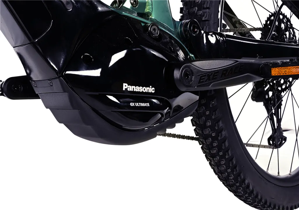 E-BIKE AYRA FULL.SUSP 29", 19,5"-1,  GREEN BOTTLE  (PANASONIC) KOLA NA PRODEJ