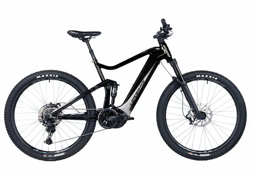 E-BIKE AYRA FULL.SUSP 29", 17,5"-2, BLACK SHINY (PANASONIC) KOLA NA PRODEJ