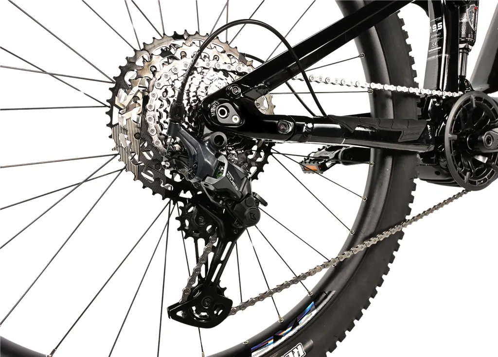 E-BIKE AYRA FULL.SUSP 29", 17,5"-2, BLACK SHINY (PANASONIC) KOLA NA PRODEJ