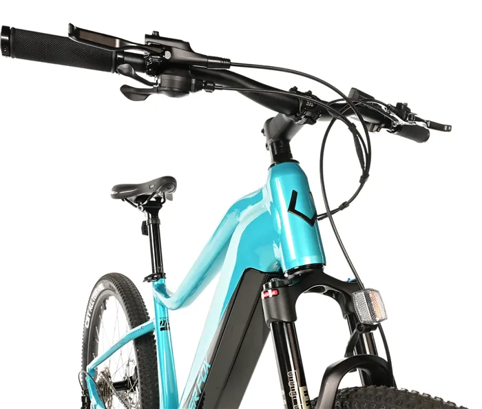 E-BIKE SWAN GENT 27,5", 16"-2, BLUE LIGHT (MODEST)