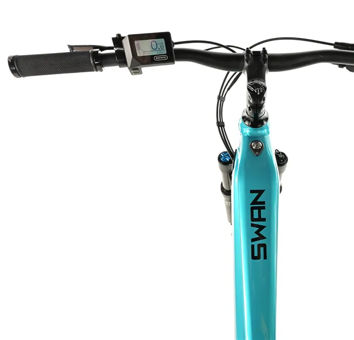 E-BIKE SWAN GENT 27,5", 16"-2, BLUE LIGHT (MODEST)