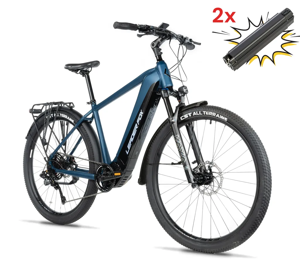 E-BIKE 28" BARNET GENT 20,5"-2, BLUE MATT (M510) KOLA NA PRODEJ