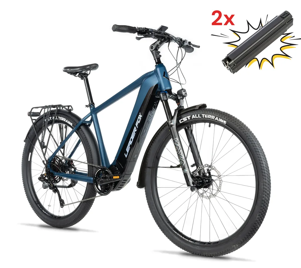 E-BIKE 28" BARNET GENT 22,5"-2, BLUE MATT (M510) KOLA NA PRODEJ
